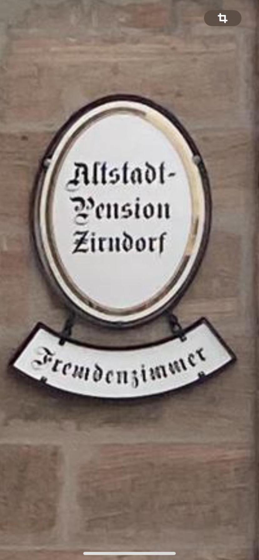 Altstadtpension 찌른도르프 외부 사진